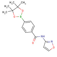 1419221-38-7 N-(1,2-oxazol-3-yl)-4-(4,4,5,5-tetramethyl-1,3,2-dioxaborolan-2-yl)benzamide chemical structure