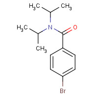 79606-46-5 4-bromo-N,N-di(propan-2-yl)benzamide chemical structure