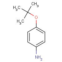 57120-36-2 4-[(2-methylpropan-2-yl)oxy]aniline chemical structure