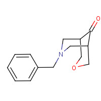 77716-01-9 7-benzyl-3-oxa-7-azabicyclo[3.3.1]nonan-9-one chemical structure
