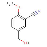 310424-35-2 5-(hydroxymethyl)-2-methoxybenzonitrile chemical structure