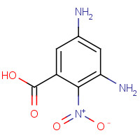 54002-37-8 3,5-diamino-2-nitrobenzoic acid chemical structure