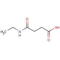 21451-29-6 4-(ethylamino)-4-oxobutanoic acid chemical structure