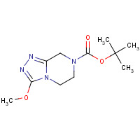 723286-81-5 tert-butyl 3-methoxy-6,8-dihydro-5H-[1,2,4]triazolo[4,3-a]pyrazine-7-carboxylate chemical structure