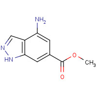 885518-51-4 methyl 4-amino-1H-indazole-6-carboxylate chemical structure