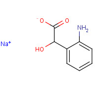 39588-85-7 sodium;2-(2-aminophenyl)-2-hydroxyacetate chemical structure