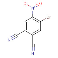 206268-72-6 4-bromo-5-nitrobenzene-1,2-dicarbonitrile chemical structure