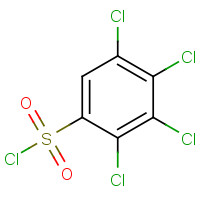 51527-63-0 2,3,4,5-tetrachlorobenzenesulfonyl chloride chemical structure