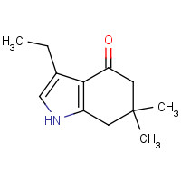 251635-16-2 3-ethyl-6,6-dimethyl-5,7-dihydro-1H-indol-4-one chemical structure