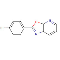 890990-46-2 2-(4-bromophenyl)-[1,3]oxazolo[5,4-b]pyridine chemical structure