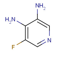 1232432-17-5 5-fluoropyridine-3,4-diamine chemical structure