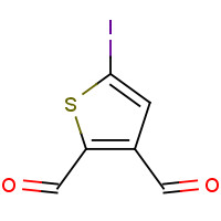 1357516-53-0 5-iodothiophene-2,3-dicarbaldehyde chemical structure