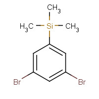 17878-23-8 (3,5-dibromophenyl)-trimethylsilane chemical structure