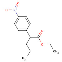 1309089-35-7 ethyl 2-(4-nitrophenyl)pentanoate chemical structure