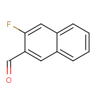 21597-61-5 3-fluoronaphthalene-2-carbaldehyde chemical structure