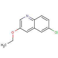 1314390-46-9 6-chloro-3-ethoxyquinoline chemical structure