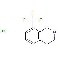 1074764-70-7 8-(trifluoromethyl)-1,2,3,4-tetrahydroisoquinoline;hydrochloride chemical structure