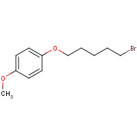 125878-81-1 1-(5-bromopentoxy)-4-methoxybenzene chemical structure