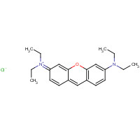 2150-48-3 [6-(diethylamino)xanthen-3-ylidene]-diethylazanium;chloride chemical structure