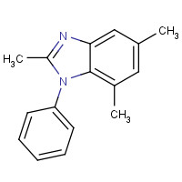 1217102-00-5 2,5,7-trimethyl-1-phenylbenzimidazole chemical structure