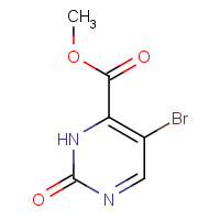 71933-03-4 methyl 5-bromo-2-oxo-1H-pyrimidine-6-carboxylate chemical structure