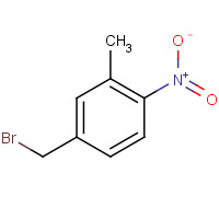 141281-38-1 4-(bromomethyl)-2-methyl-1-nitrobenzene chemical structure
