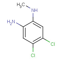 42450-33-9 4,5-dichloro-2-N-methylbenzene-1,2-diamine chemical structure