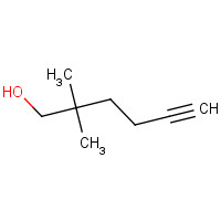 892875-17-1 2,2-dimethylhex-5-yn-1-ol chemical structure
