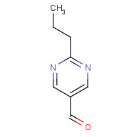 876890-38-9 2-propylpyrimidine-5-carbaldehyde chemical structure