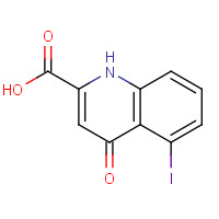 123157-92-6 5-iodo-4-oxo-1H-quinoline-2-carboxylic acid chemical structure