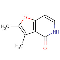 170996-75-5 2,3-dimethyl-5H-furo[3,2-c]pyridin-4-one chemical structure