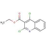 6315-94-2 ethyl 2,4-dichloroquinoline-3-carboxylate chemical structure