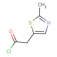1397294-01-7 2-(2-methyl-1,3-thiazol-5-yl)acetyl chloride chemical structure