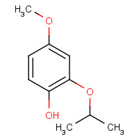 86636-06-8 4-methoxy-2-propan-2-yloxyphenol chemical structure
