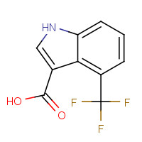959238-76-7 4-(trifluoromethyl)-1H-indole-3-carboxylic acid chemical structure