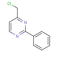 179260-80-1 4-(chloromethyl)-2-phenylpyrimidine chemical structure