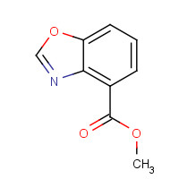 128156-54-7 methyl 1,3-benzoxazole-4-carboxylate chemical structure