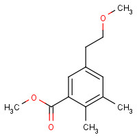 1266728-19-1 methyl 5-(2-methoxyethyl)-2,3-dimethylbenzoate chemical structure