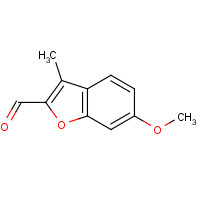 10410-28-3 6-methoxy-3-methyl-1-benzofuran-2-carbaldehyde chemical structure