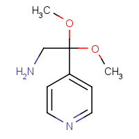 329794-48-1 2,2-dimethoxy-2-pyridin-4-ylethanamine chemical structure