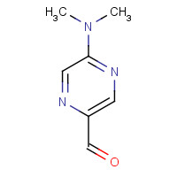 221295-08-5 5-(dimethylamino)pyrazine-2-carbaldehyde chemical structure