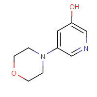 364763-44-0 5-morpholin-4-ylpyridin-3-ol chemical structure