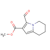 1433990-45-4 methyl 3-formyl-5,6,7,8-tetrahydroindolizine-2-carboxylate chemical structure
