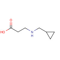 343632-94-0 3-(cyclopropylmethylamino)propanoic acid chemical structure