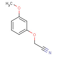 50635-23-9 2-(3-methoxyphenoxy)acetonitrile chemical structure