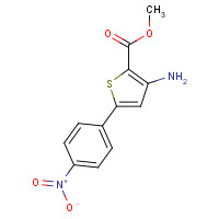 91076-99-2 methyl 3-amino-5-(4-nitrophenyl)thiophene-2-carboxylate chemical structure