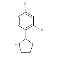 383127-69-3 2-(2,4-dichlorophenyl)pyrrolidine chemical structure