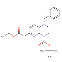 721921-44-4 tert-butyl 1-benzyl-6-(2-ethoxy-2-oxoethyl)-2,3,4a,8a-tetrahydropyrido[2,3-b]pyrazine-4-carboxylate chemical structure