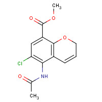 132976-75-1 methyl 5-acetamido-6-chloro-2H-chromene-8-carboxylate chemical structure