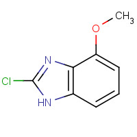 15965-58-9 2-chloro-4-methoxy-1H-benzimidazole chemical structure